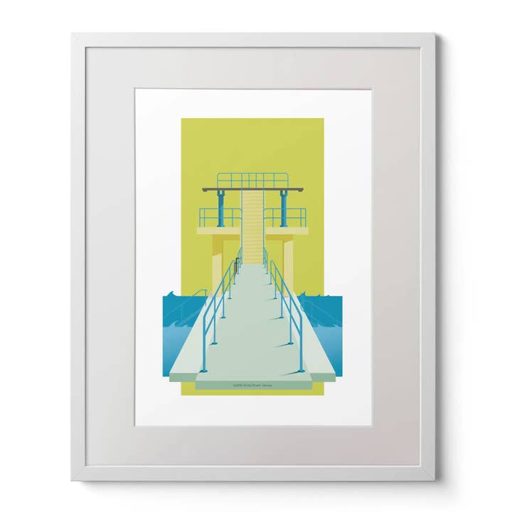 The Designer of Things - Wholesale Art Print - Blackrock Diving Board Salthill2