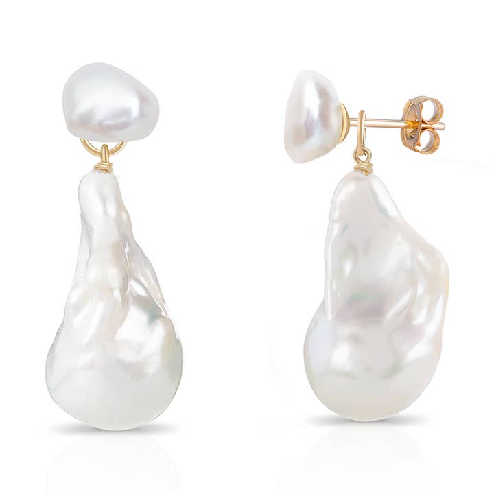 Adelaide - Orecchini di perle barocche - PM SPECIAL per la vendita all'ingrosso da parte di PM Atelier