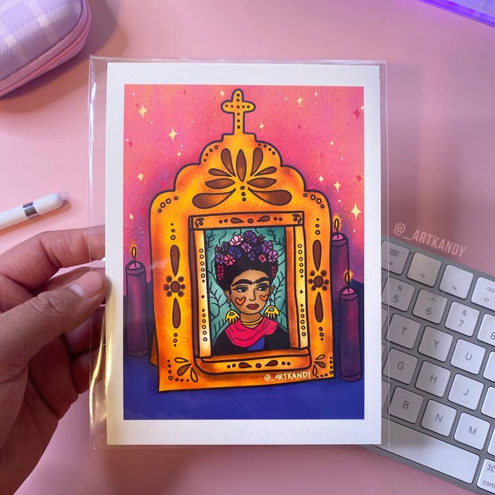 ArtKandy - Wholesale Art Print - Frida Kahlo Art Print