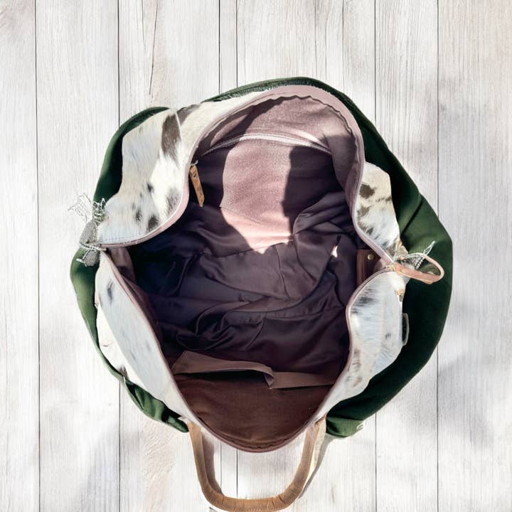 Western Linens - Wholesale Weekender Bag - Women's - All cowhide rolling luggage duffle bag 4