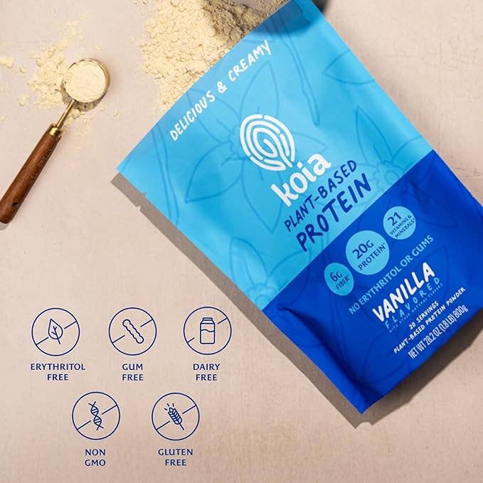 Koia - Wholesale Protein/Superfood Powder - Vanilla Protein Powder - 20 Servings4