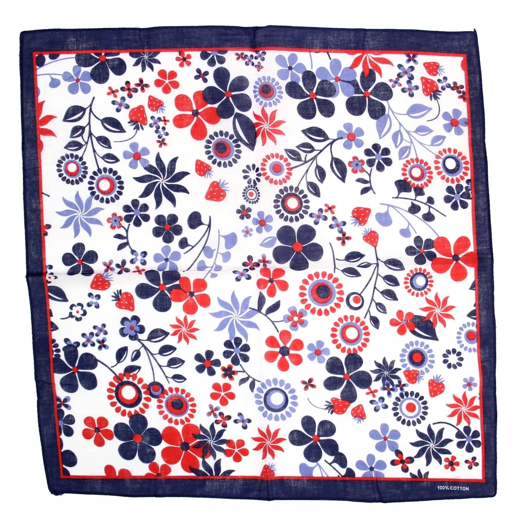 Topkids Accessories – wholesale Scarf – Women's – Hair Bandanas for Women Head Scarf Headbands Ladies Cotton Square Scarves Paisley Floral Camouflage Animal Print Leopard Tiger Neckerchief20