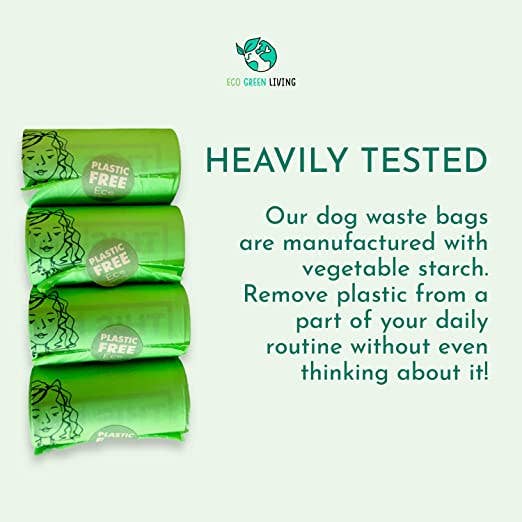 Eco Green Living - Wholesale Pet Poop Bag - Compostable Dog Waste Bags | 1 Pack - 60 Large Bags5