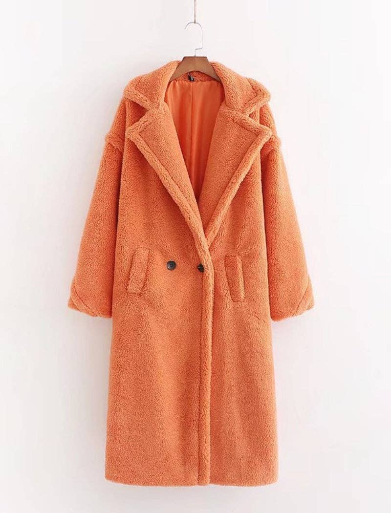safistyle - Wholesale Fur/Faux Fur Coat - Women's - Teddy Coat with Notched Lapels3