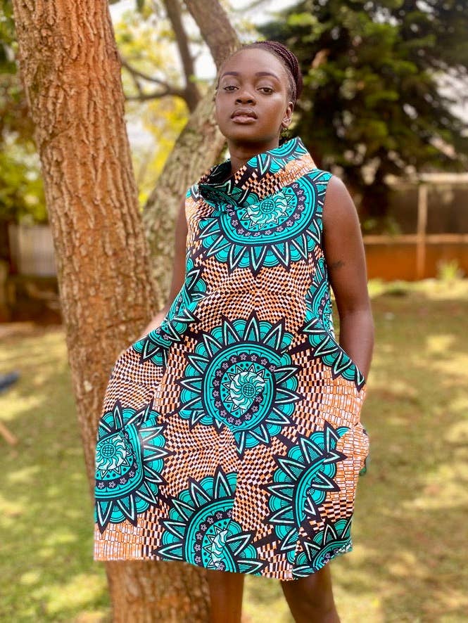 Vestido Olivia por atacado de Mbabazi House Of Style