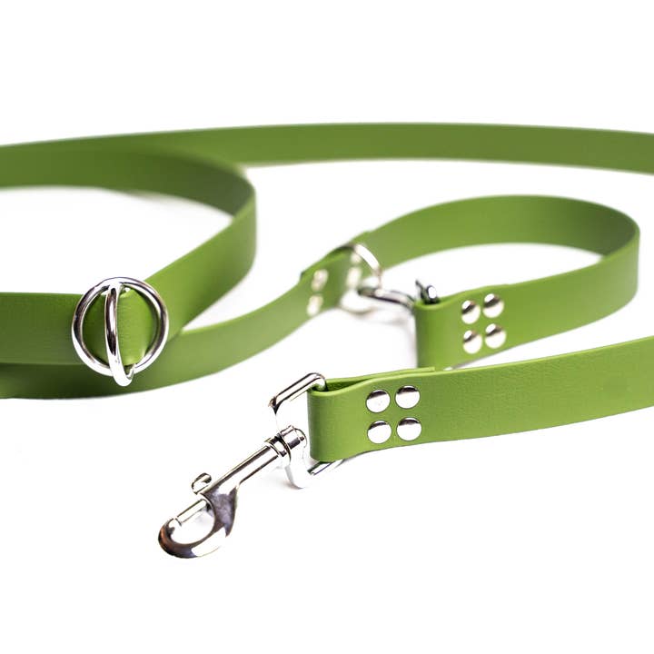 multi olijfgroene hondenriem voor wholesale door Pets & Props