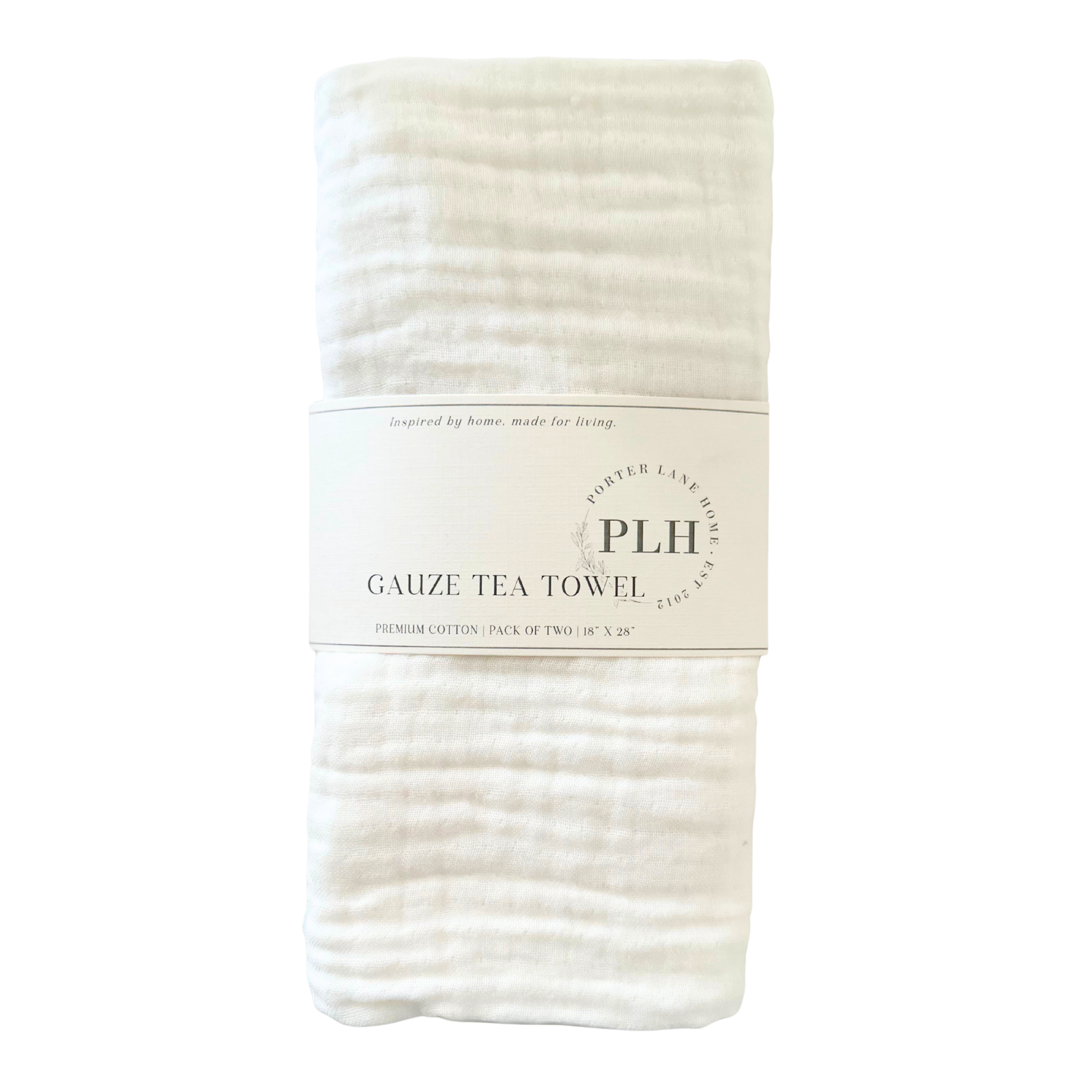 Porter Lane Home - Wholesale Tea Towel - Gauze Fringe Tea Towel Set2
