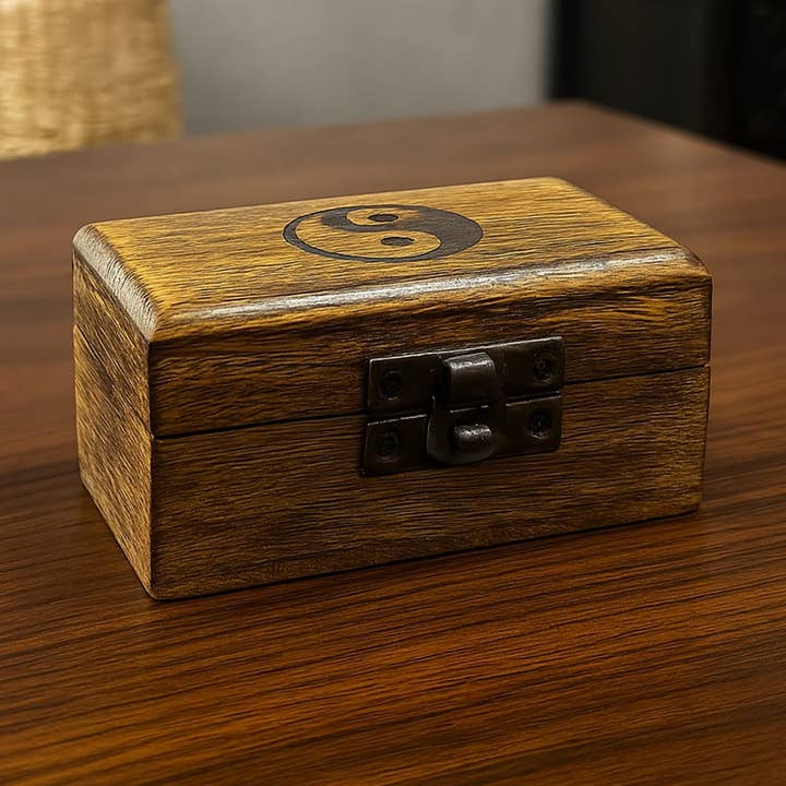 Caixa de Jóias em Madeira Entalhada Decorativa #2 por atacado de Etnico del Mondo