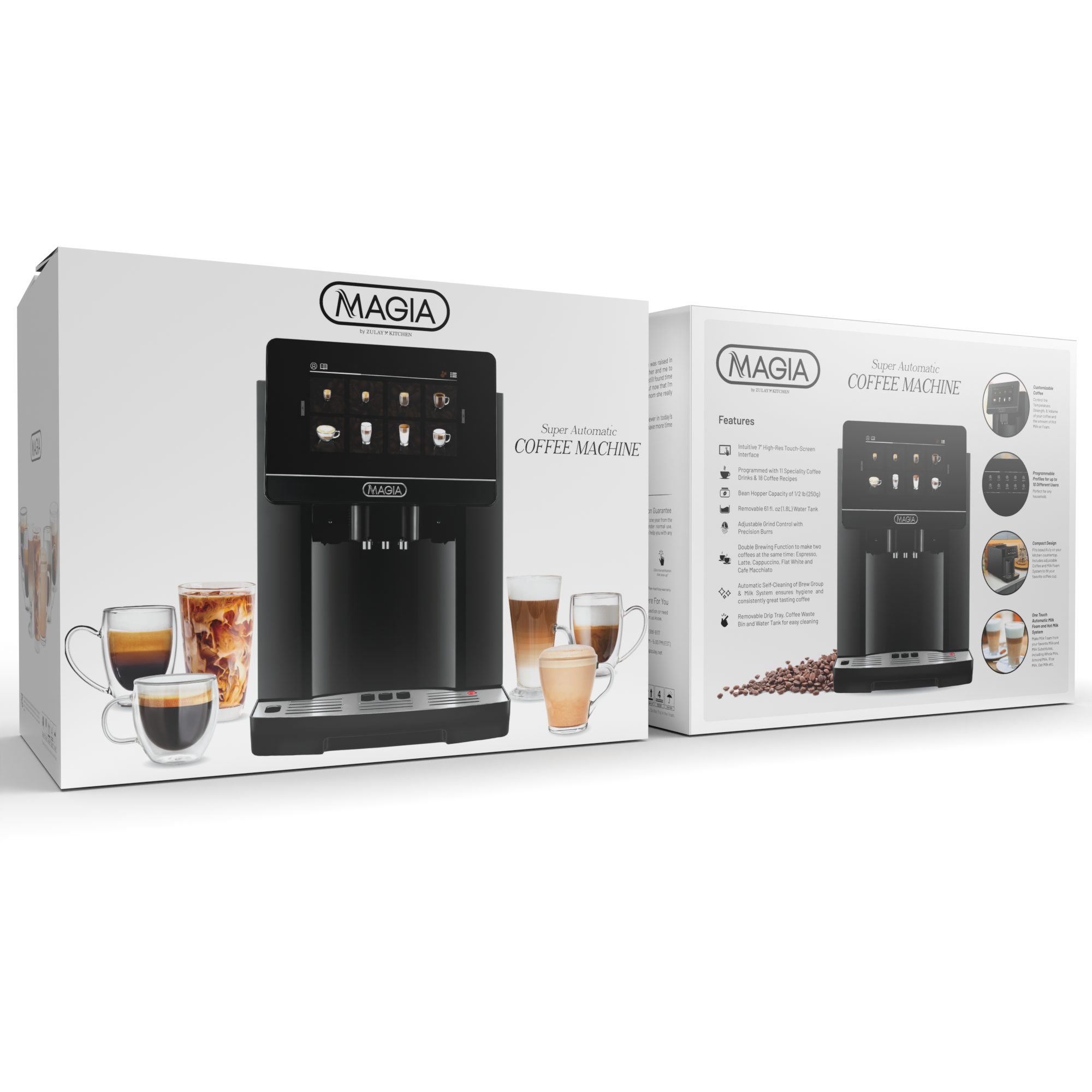 Zulay Kitchen - Wholesale Espressomachine - Magia Volautomatische Espressomachine10