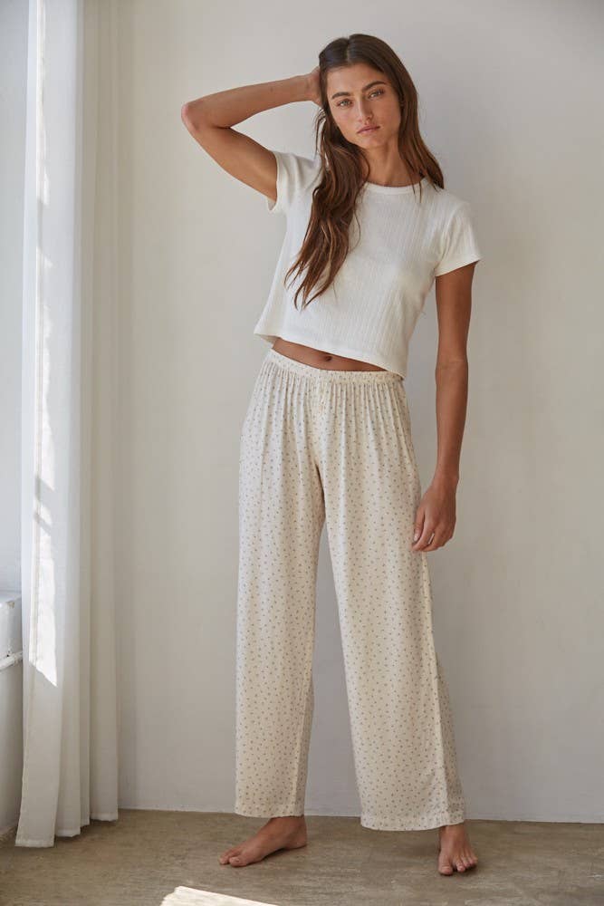 By Together - Wholesale Knit Top - Women's - L8346 | Knit Polyester Rayon Spandex Pointelle Ribbed Top 5