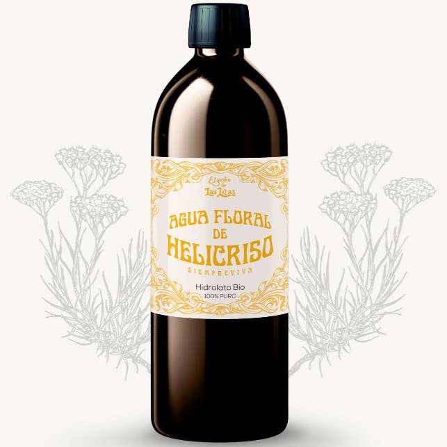 Helichrysum-Blütenwasser / Hydrolat für den Großhandel von El Jardín De Las Lilas