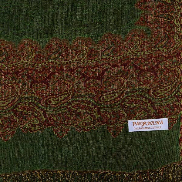 Cap Zone - Wholesale Scarf - Women's - Luxury Delicate Paisley Versatile Wrap Faux Pashmina9