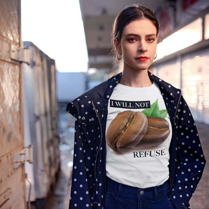 I Will Not Refuse White T-Shirts for wholesale by Paapaiii