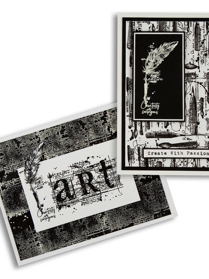 AALL and Create Stamp Set - 919 - Inking Gears for wholesale by Ecstasy Crafts Distributing