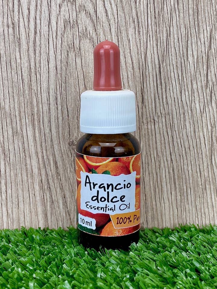 Olio essenziale di Arancio dolce, 10ml per la vendita all'ingrosso da parte di Erbe di Mauro