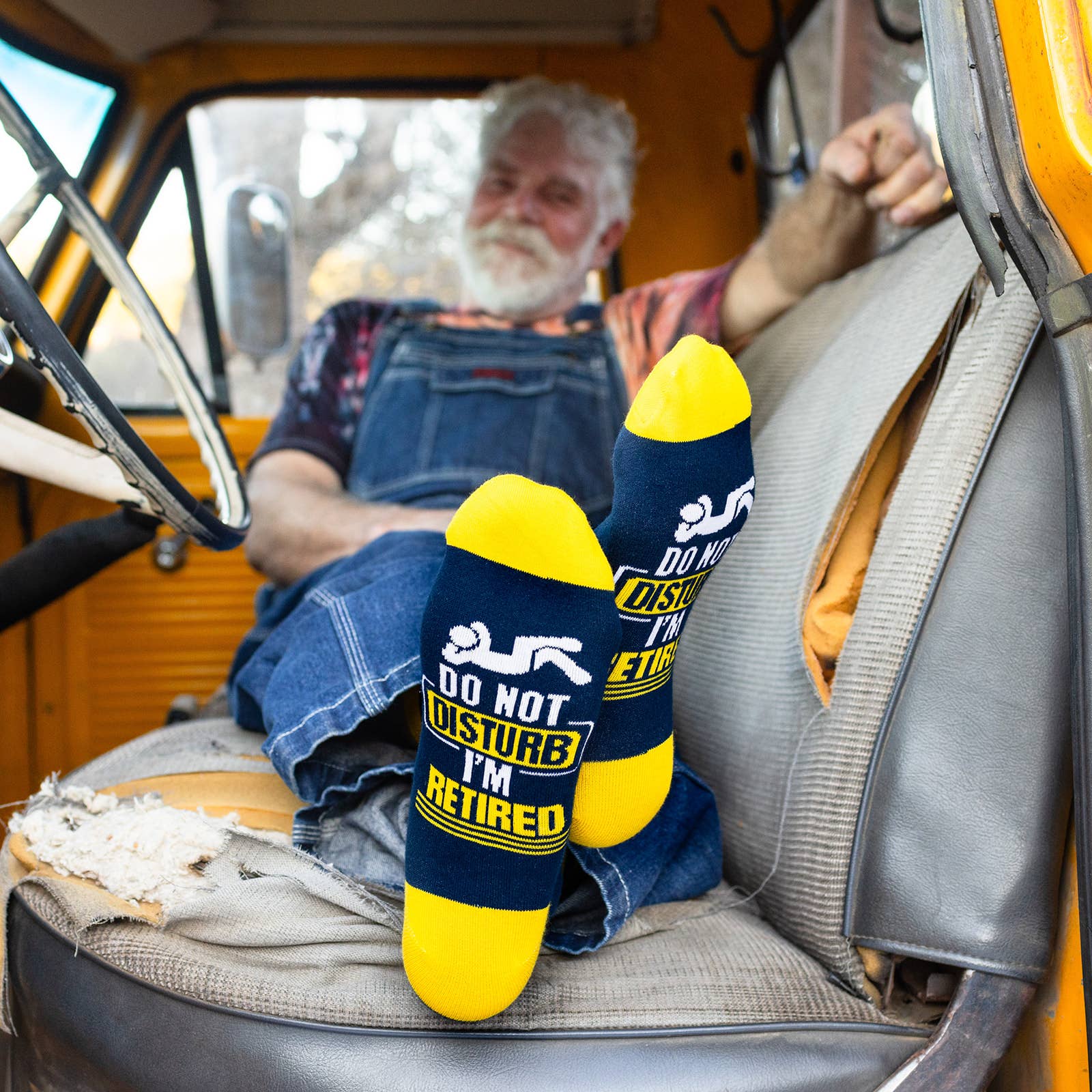 Lavley - Wholesale Sokken - Dames - Do No Disturb, I'm Retired Socks7