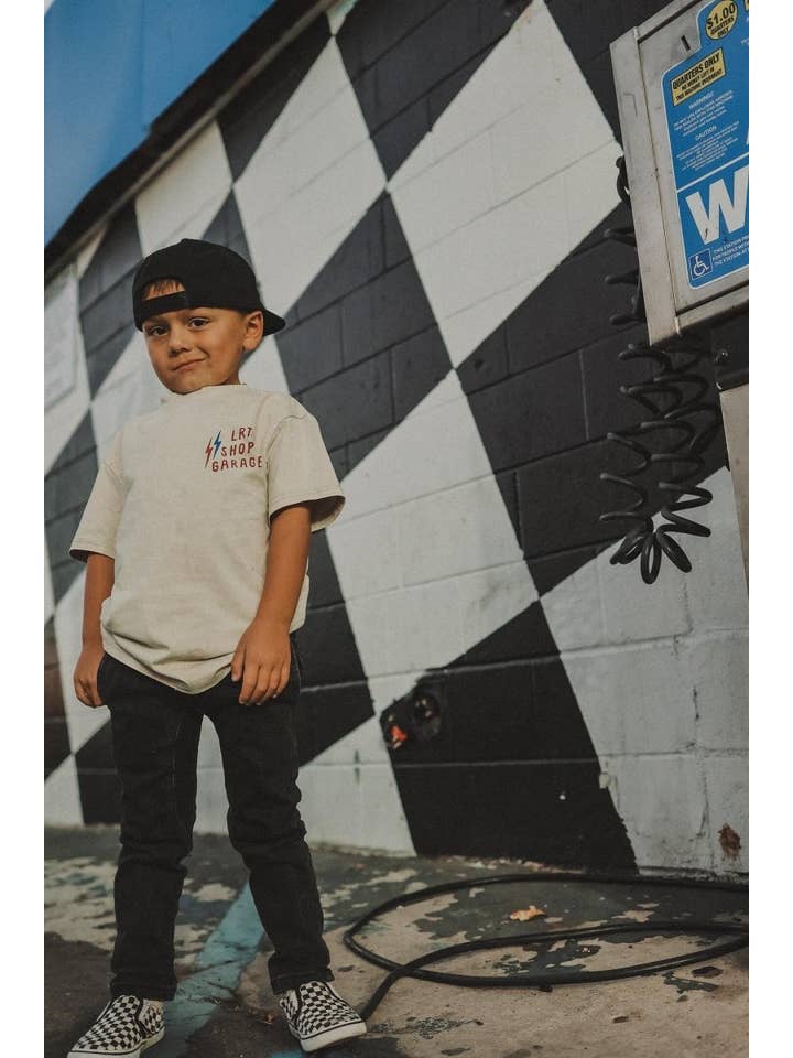Little Rad Things - Wholesale Screen Printed T-Shirt - Kids - Boys Clothes Red, White and Boom Tee