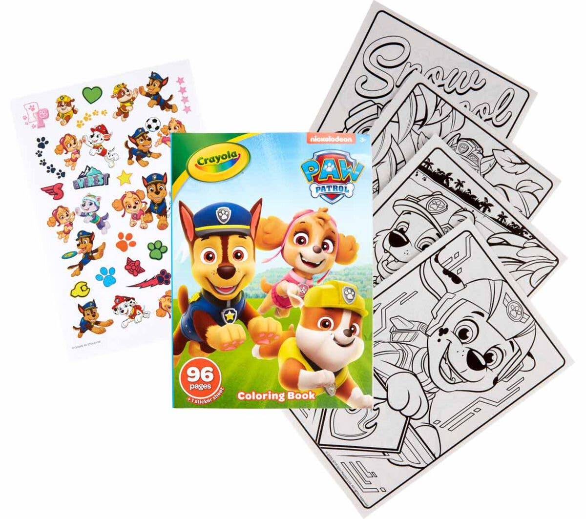 Really Big Coloring Books | ColoringBook.com – wholesale Colouring and activity book – kids and baby – Nickelodeon Paw Patrol 96-Page Coloring Book2