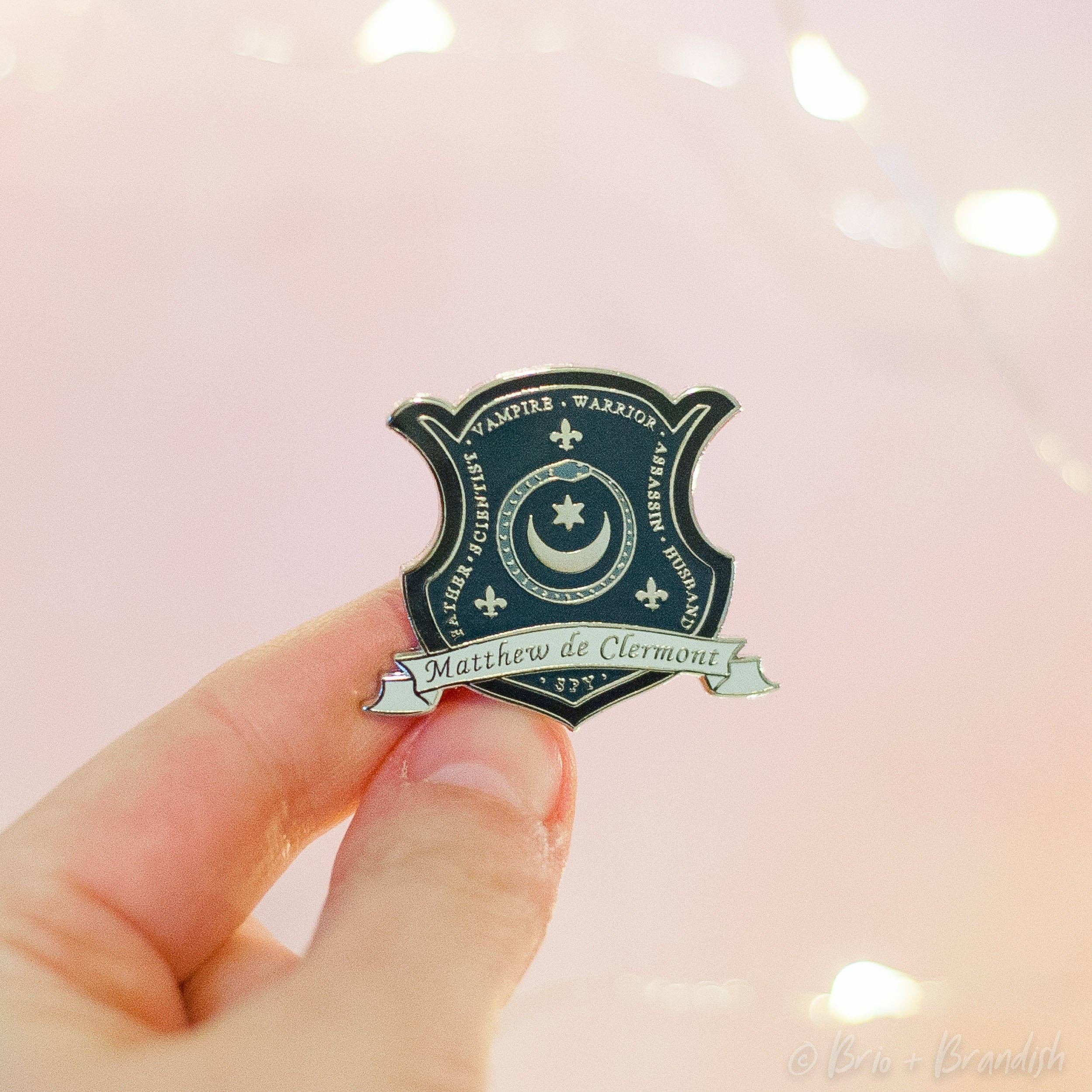 Brio + Brandish – Großhandel Anstecker/Button – Matthew de Clermont Anstecker aus Emaille