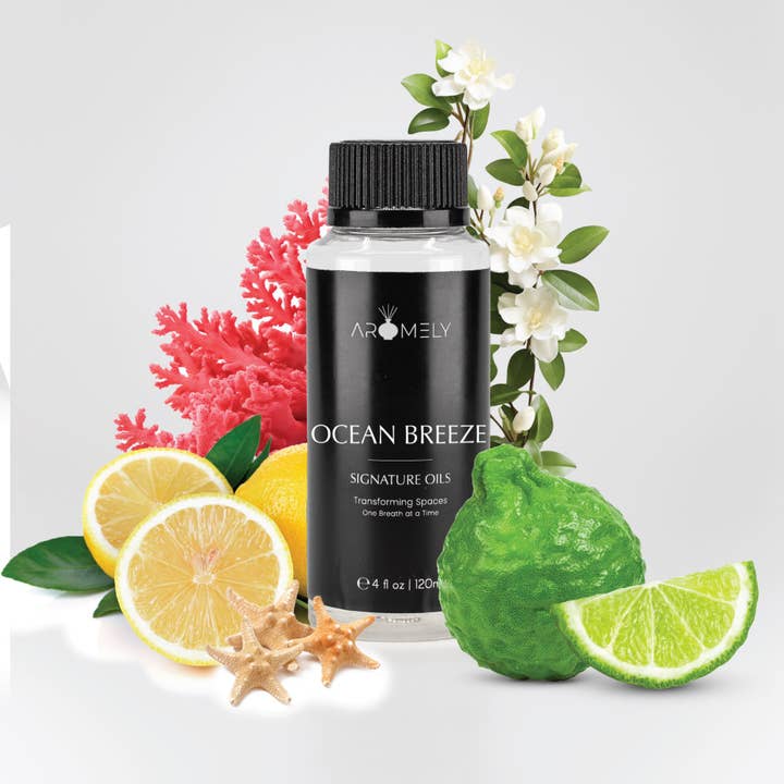 Aromely - Wholesale Electronic Diffuser - Aromely Premium Bundle: ARO PRO - Smart HVAC Scent Diffuser Up to 4,000 Sqft | Ocean Desire Essential Oil (Includes Ocean Desire – Valued at $19.99 – Absolutely FREE)6