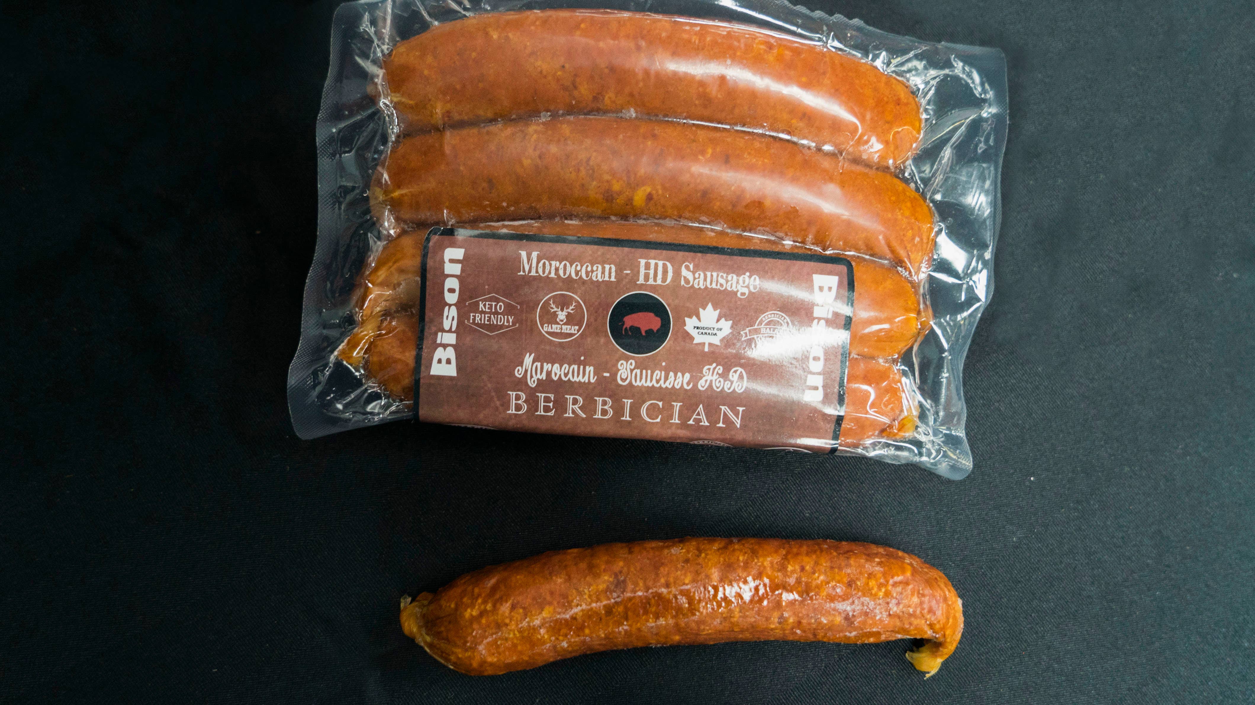 Berbician Canada - Wholesale Worst - Bison HD Worstjes – Marokkaanse Smaak2
