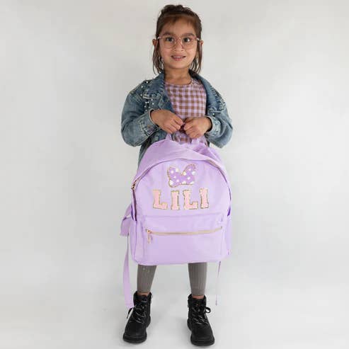 GiftsbyPR – wholesale Ryggsäck - Barn – Barnens ryggsäck med anpassade lappar, personlig Ki