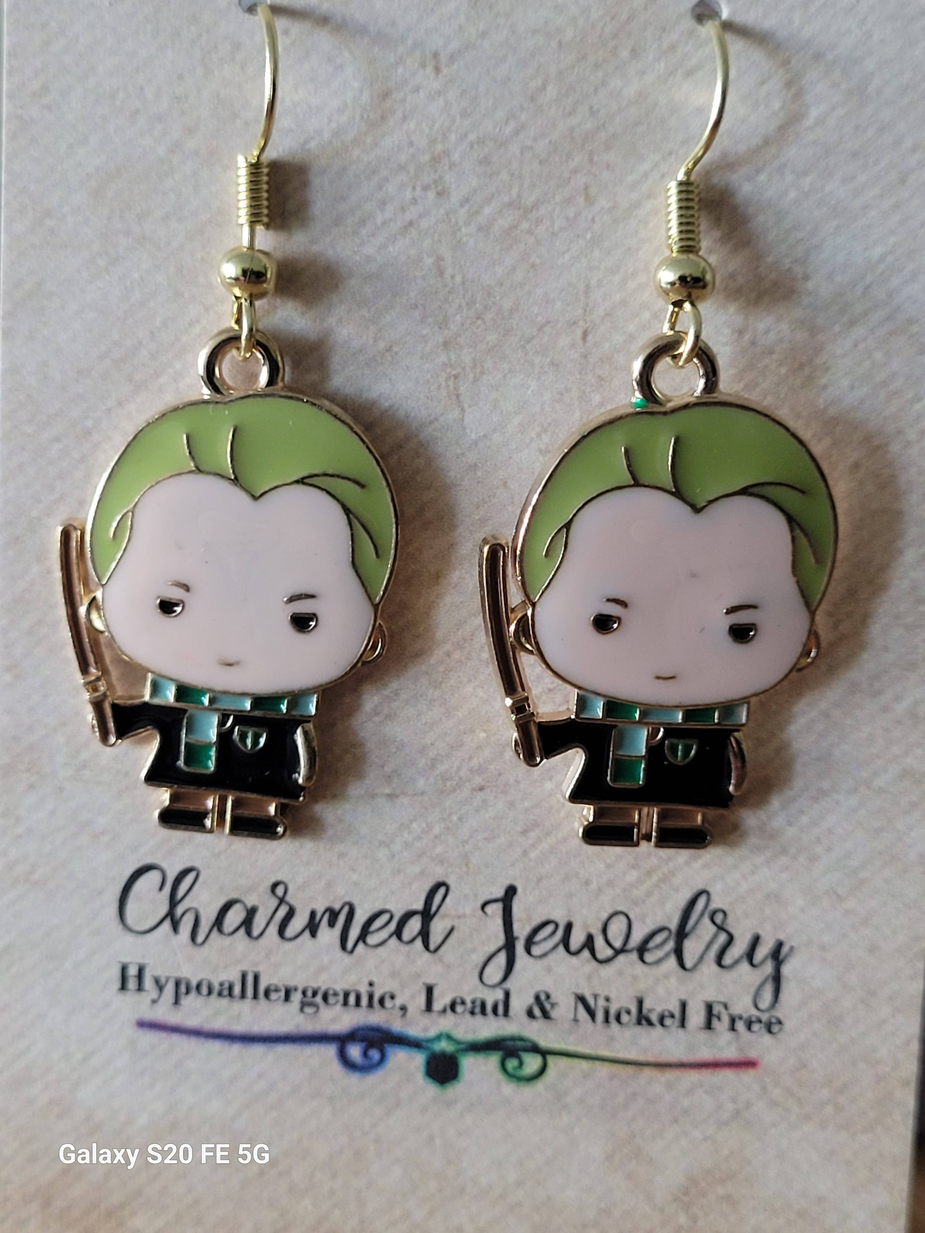 Con-Quest Crafts - Wholesale Jewelry Set - Harry Potter inspired Earrings, Necklaces & Zipper Pulls1