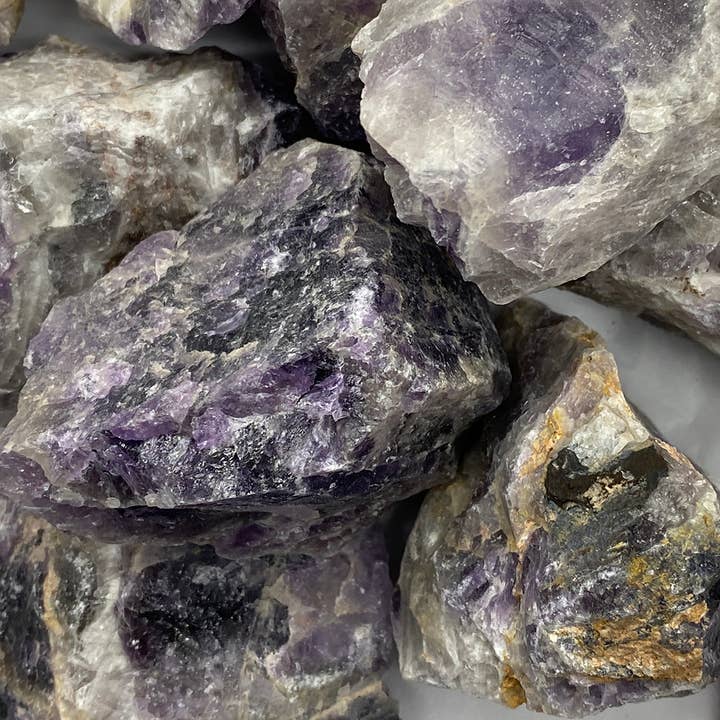 VIE - Wholesale Spiritual Stone/Crystal - Raw Rough Cut Crystals (80-100g pieces), 1kg Pack1