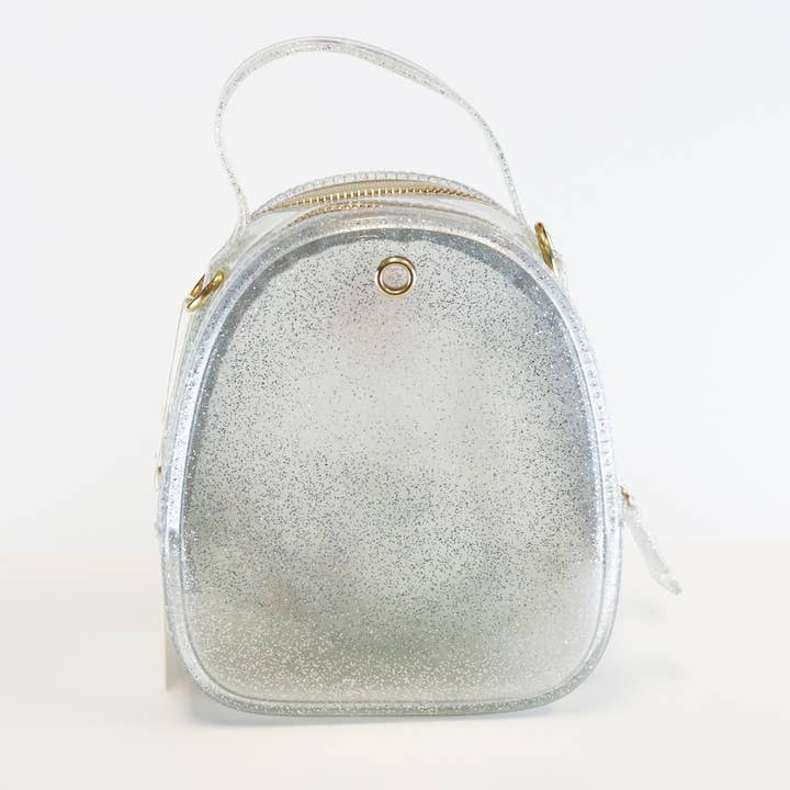 Doe a Dear - Wholesale Crossbody Bag - Kids - B3930F Floral Motifs Jelly Purse