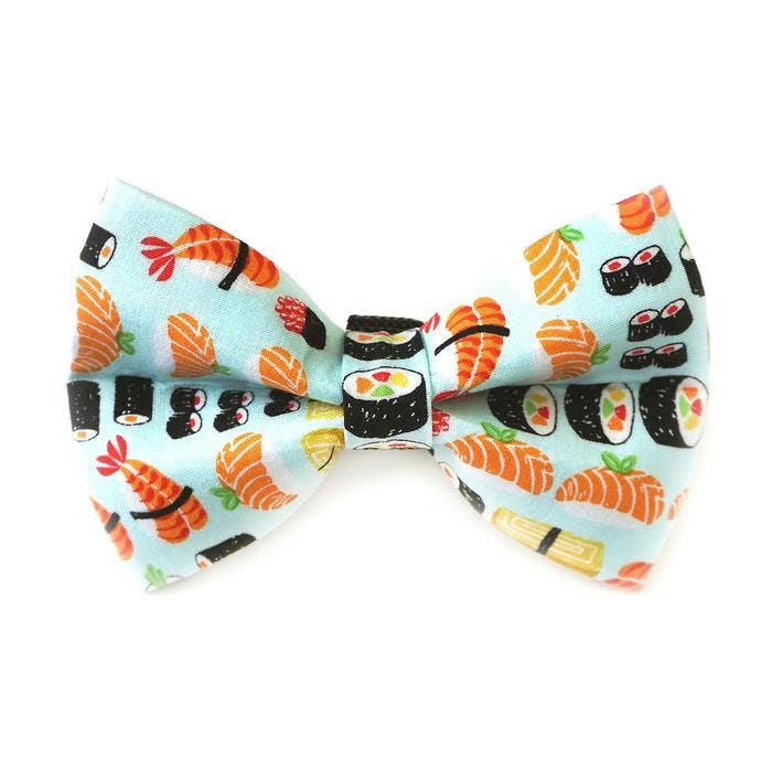 Sushi Roll Dog Bow Tie for wholesale by Winthrop Clothing Co.