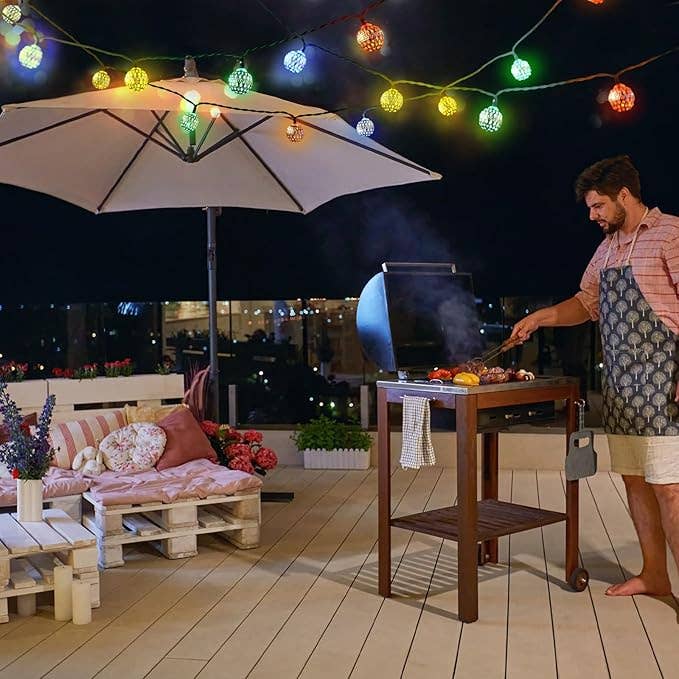 Crover - Wholesale String Lights - Christmas 36-Ft 60 LED Solar Crystal Globe String Light4