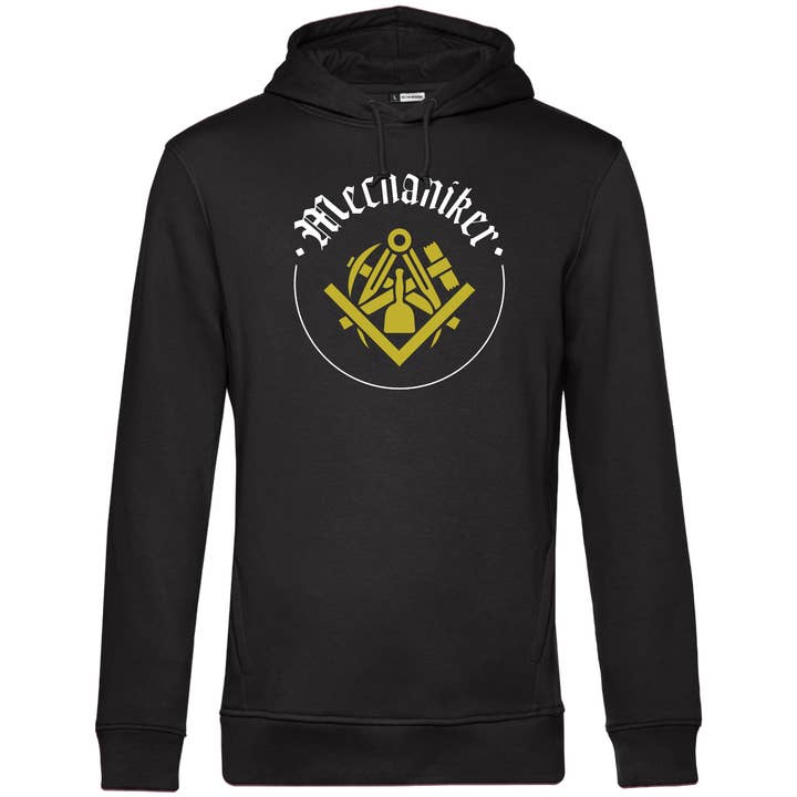 Mécanicien - Sweat à capuche unisexe bio pour la vente par Südtiroler Stiebele