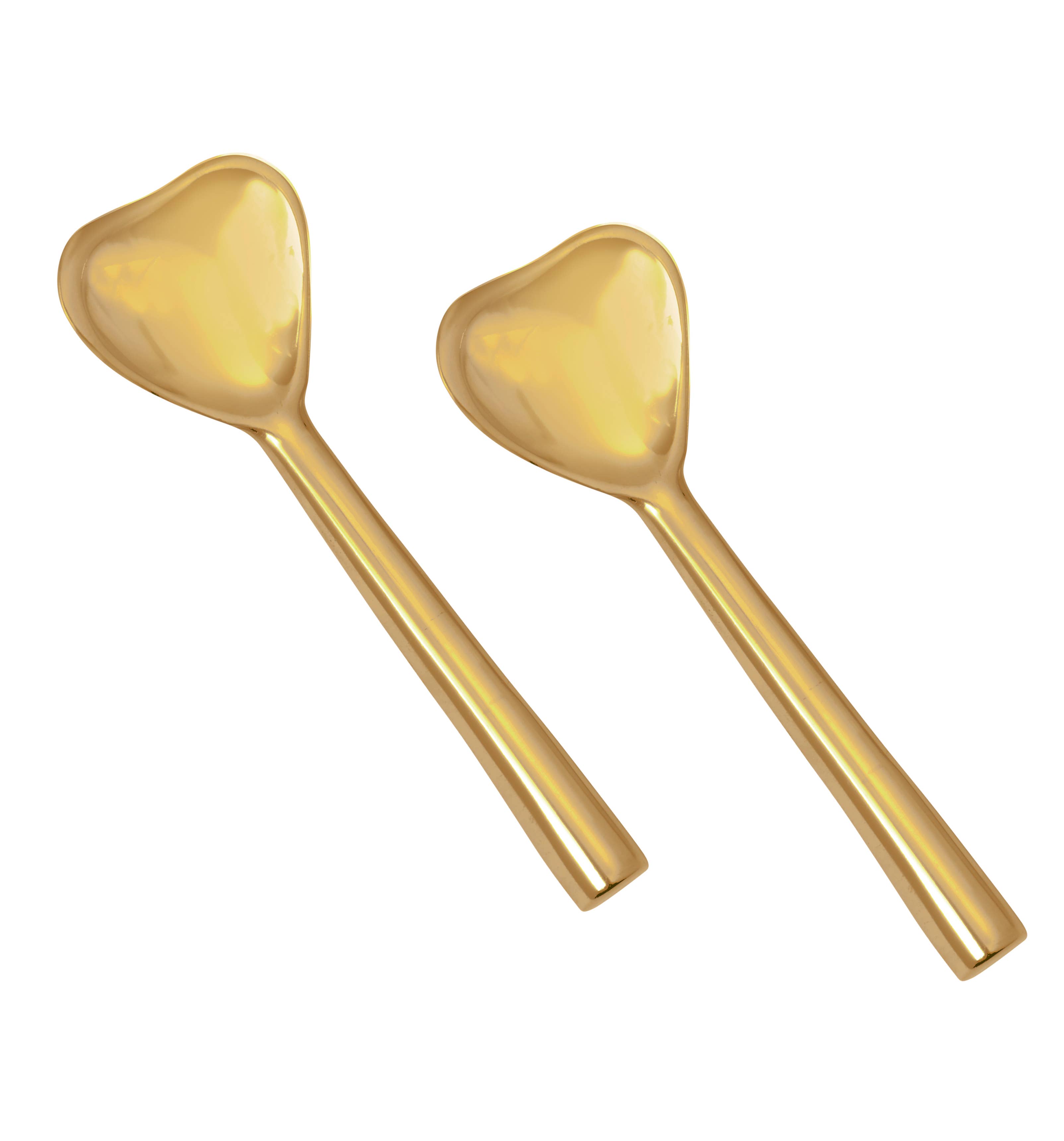 Inspired Generations - Wholesale Serving Utensil - Gold Heart Spoon1