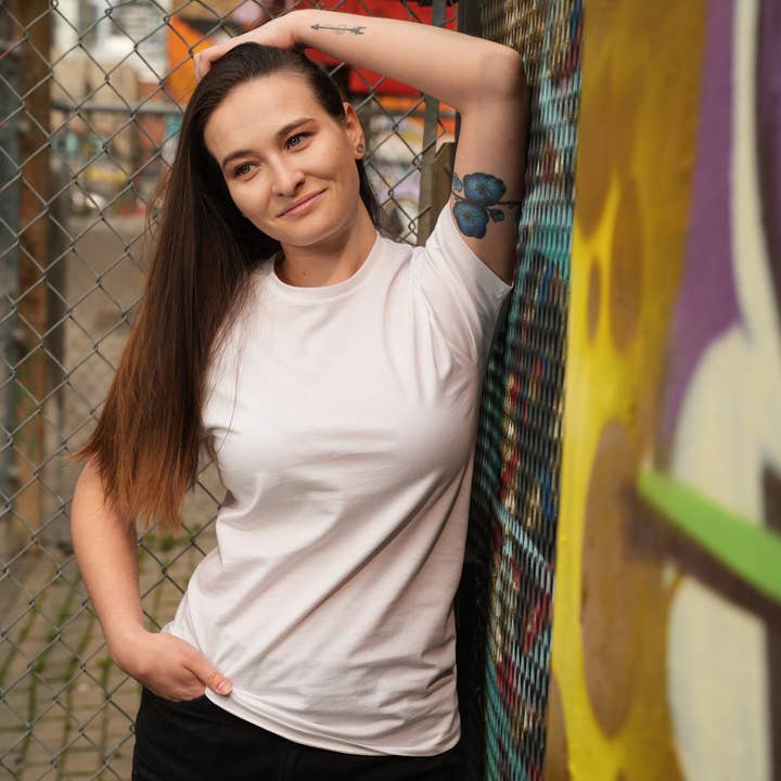 Wear Static – wholesale T-shirt – women's – Basics -- Women Half Sleeves T-Shirt4