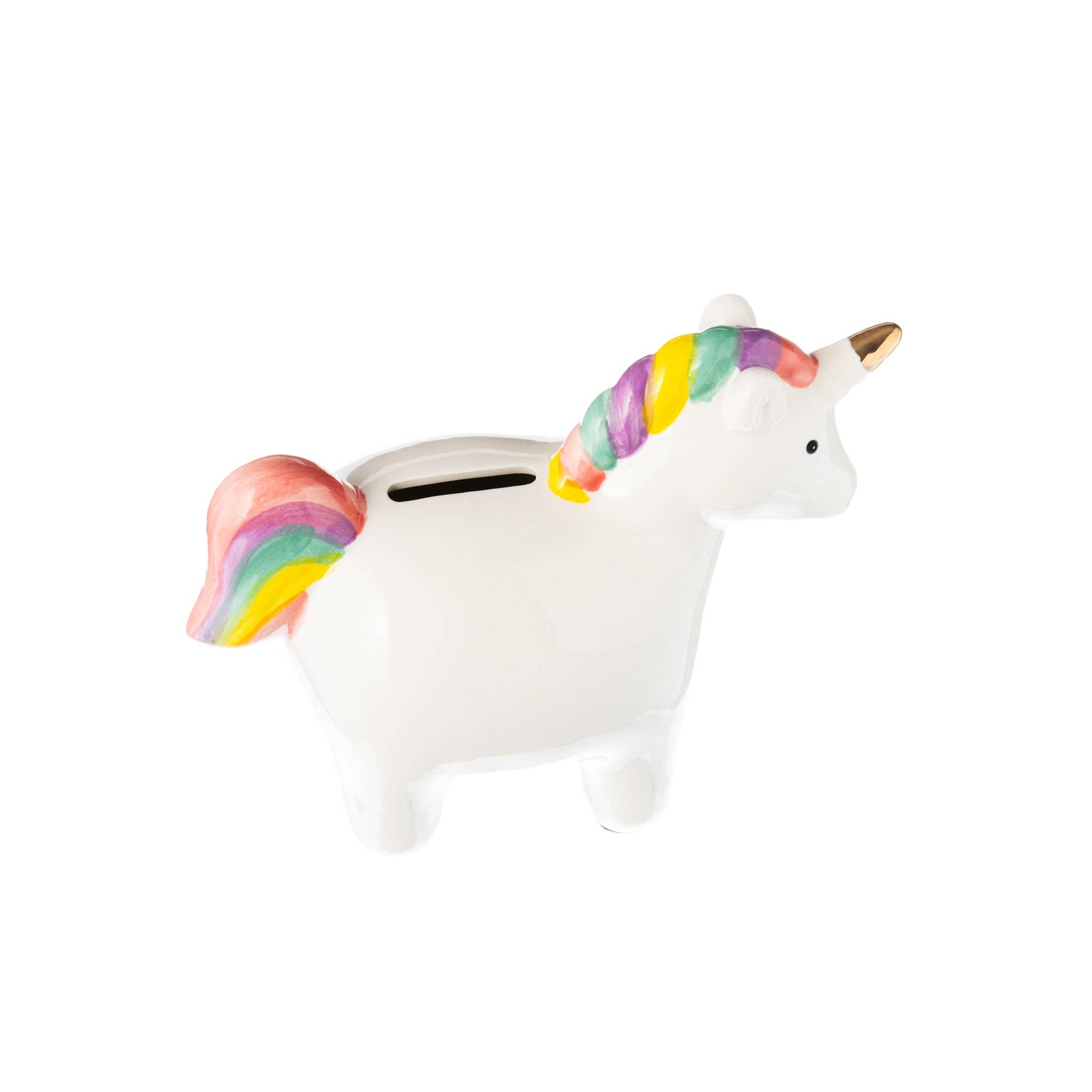 Creative Gifts International Inc. - Wholesale Money/Piggy Bank - Kids & Baby - Rainbow Unicorn Piggy Bank2