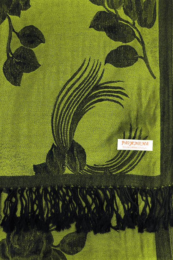 Cap Zone - Wholesale Scarf - Women's - Rose Floral Faux Silk Pashmina Wrap Scarf8