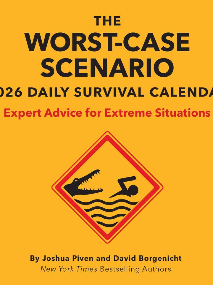 Worst-Case Scenario 2026 Daily Calendar for wholesale by Chronicle Books