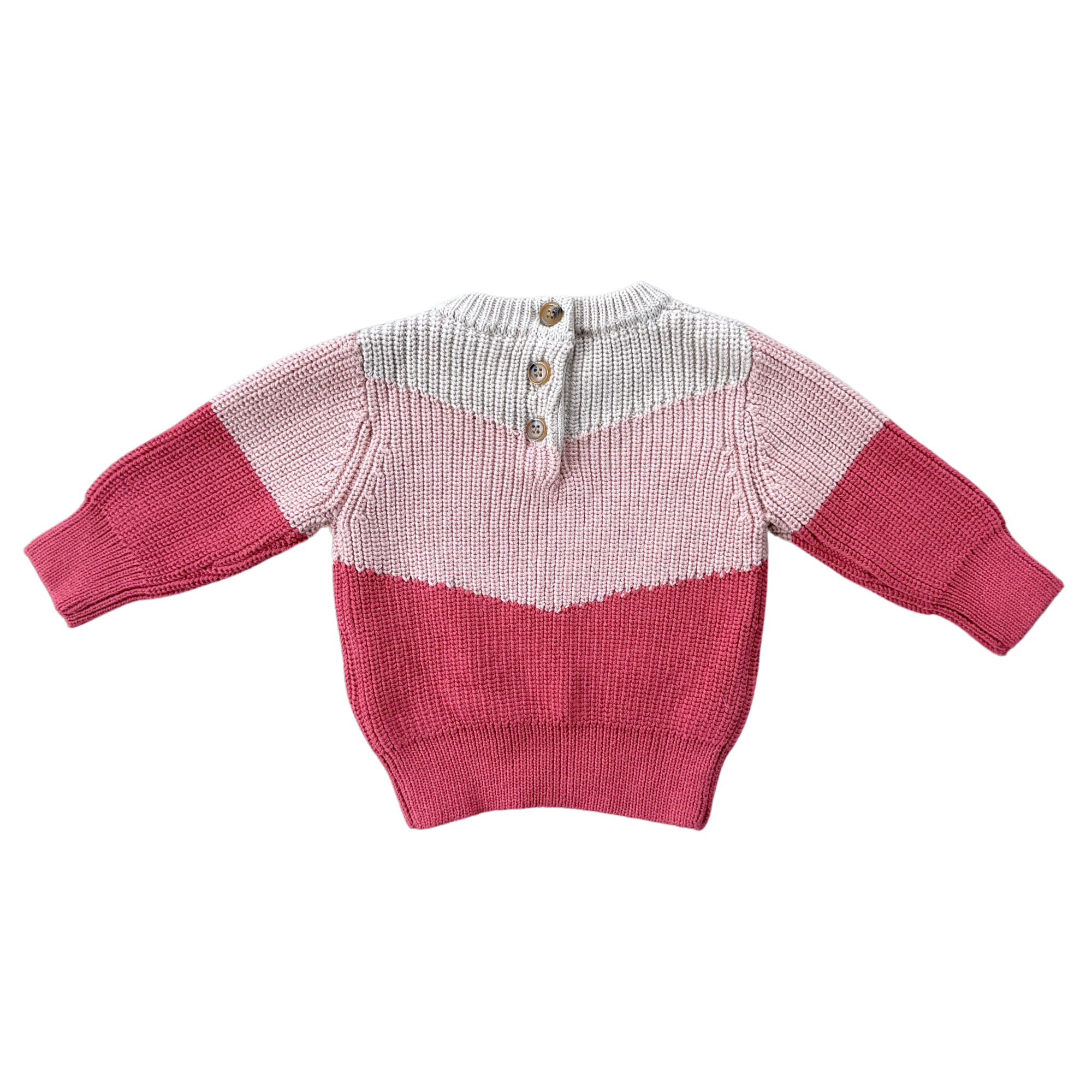 babysprouts clothing company - Wholesale Knit Sweater - Kids - Babysprouts Colorblock Knit Sweater1