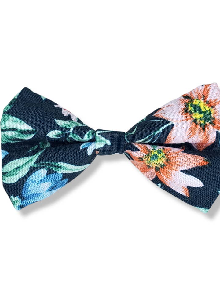 Fiocco floreale verde acqua per la vendita all'ingrosso da parte di Pawtastic Attire