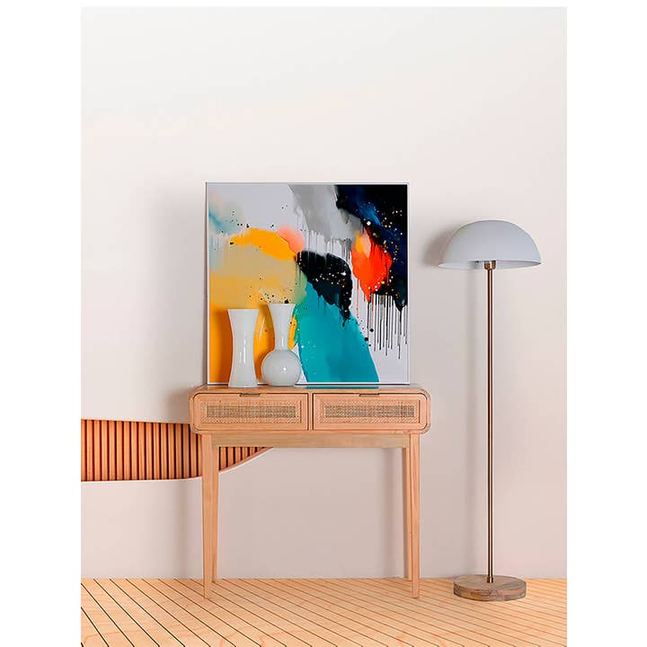 Kodu Home Design - Venta al por mayor Conjunto de galería de pared - Juego de Dos Cuadros de Madera Dm, Multicolor,80x801