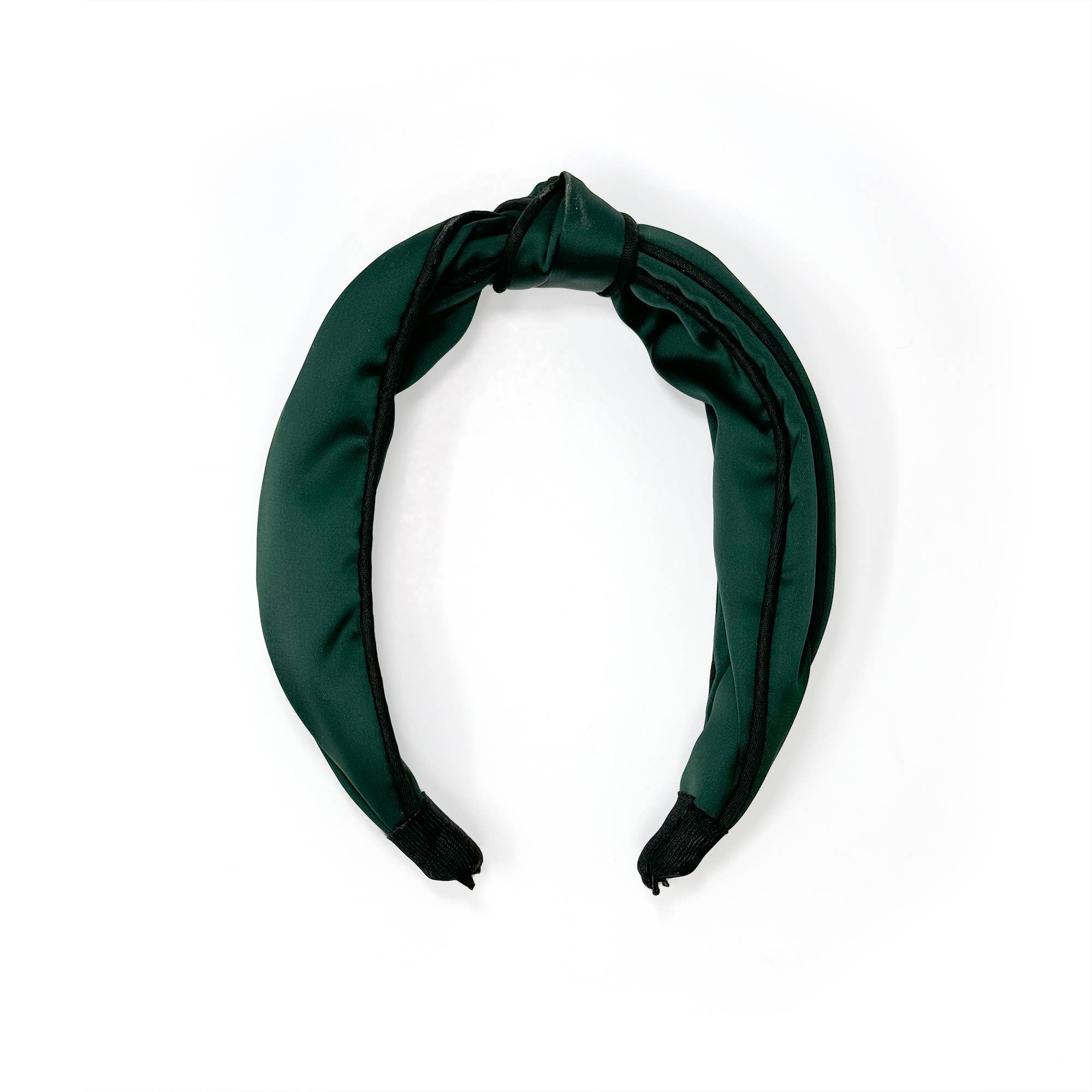 Rainbow Unicorn Birthday Surprise - Wholesale Fashion Headband - Women's - Satin Top Knot Headband with piping – Jewel Tones & Neutrals0