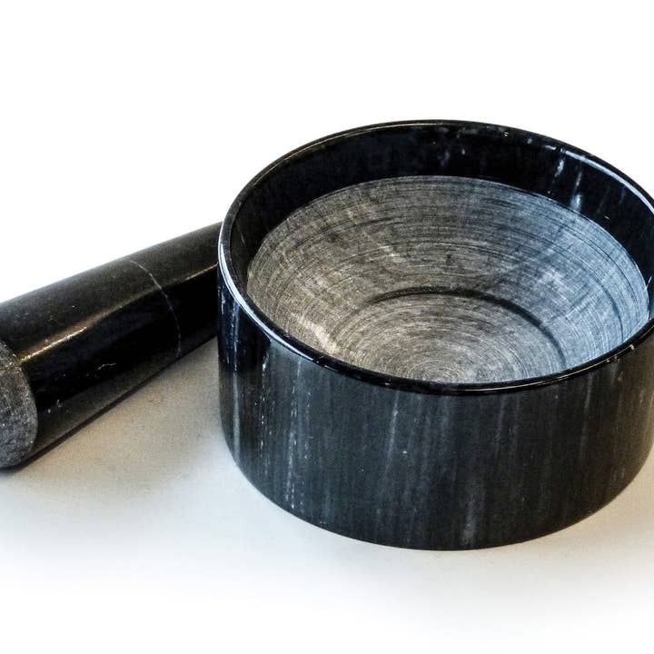 RSVP International - Wholesale Mortar & Pestle - Marble Mortal & Pestle - Black6