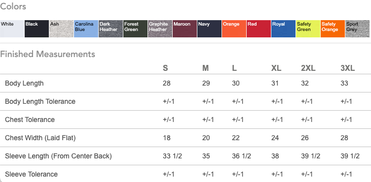 Total Apparel - Wholesale T-Shirt - Unisex - Gildan Dryblend 50/50 Long Sleeve Blank T-Shirt | 840015