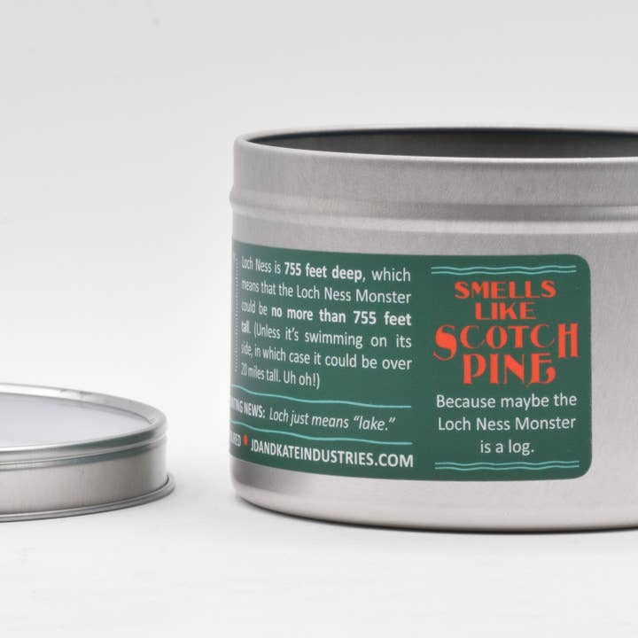 JD and Kate Industries - Wholesale Novelty Candle - Loch Ness Monster Scented Candle4