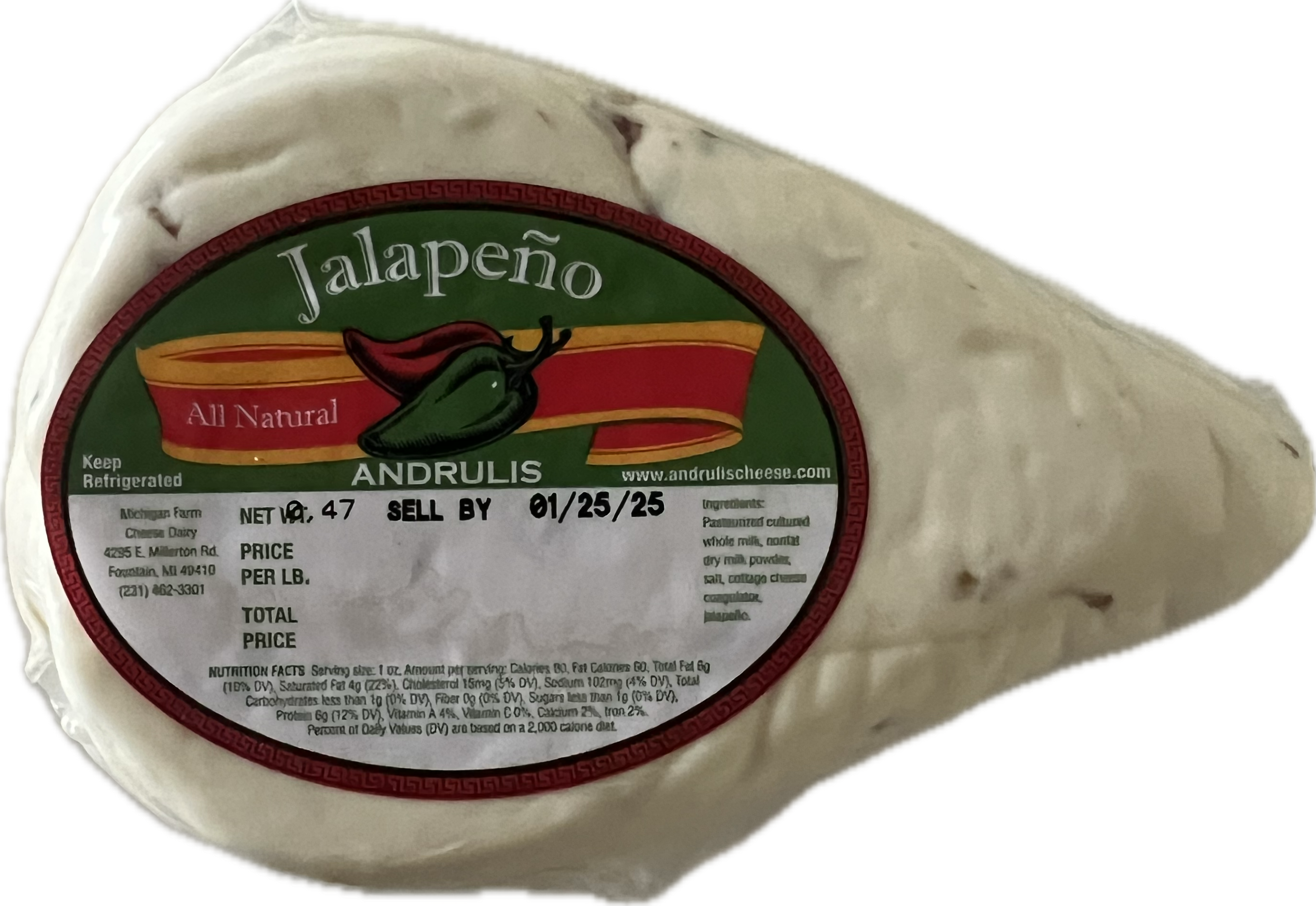 Andrulis – Großhandel Käse – Andrulis Bauernkäse Jalapeno2