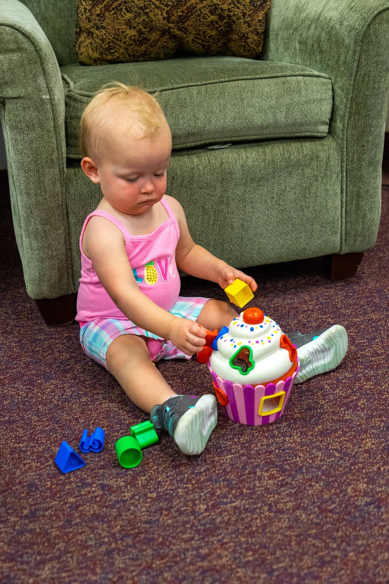 The Learning Journey – Engroshandel Legetøjssæt - Børn – Tidlig læring - Cupcake Shape Sorter2