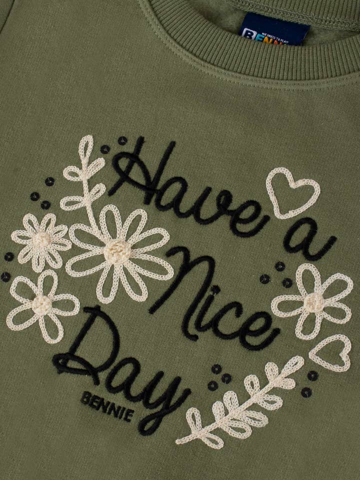 BENNIE KIDS – Engroshandel Sweatshirt - Børn – Sweatshirt Dejlig Dag3