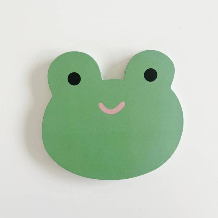 Frog Die Cut Notepad for wholesale by The Paper + Craft Pantry