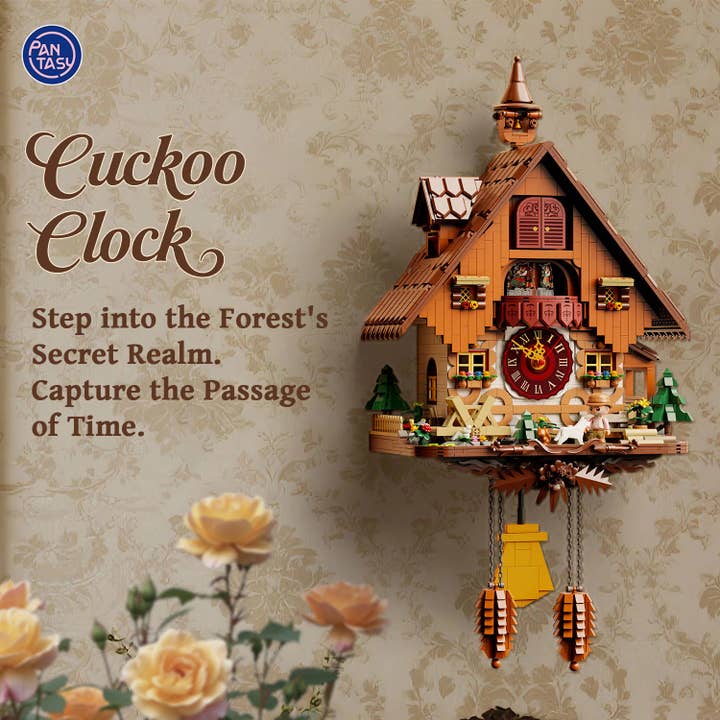 Pantasy/Puremind - Wholesale DIY Craft Kit - Retro Collection - Cuckoo Clock1