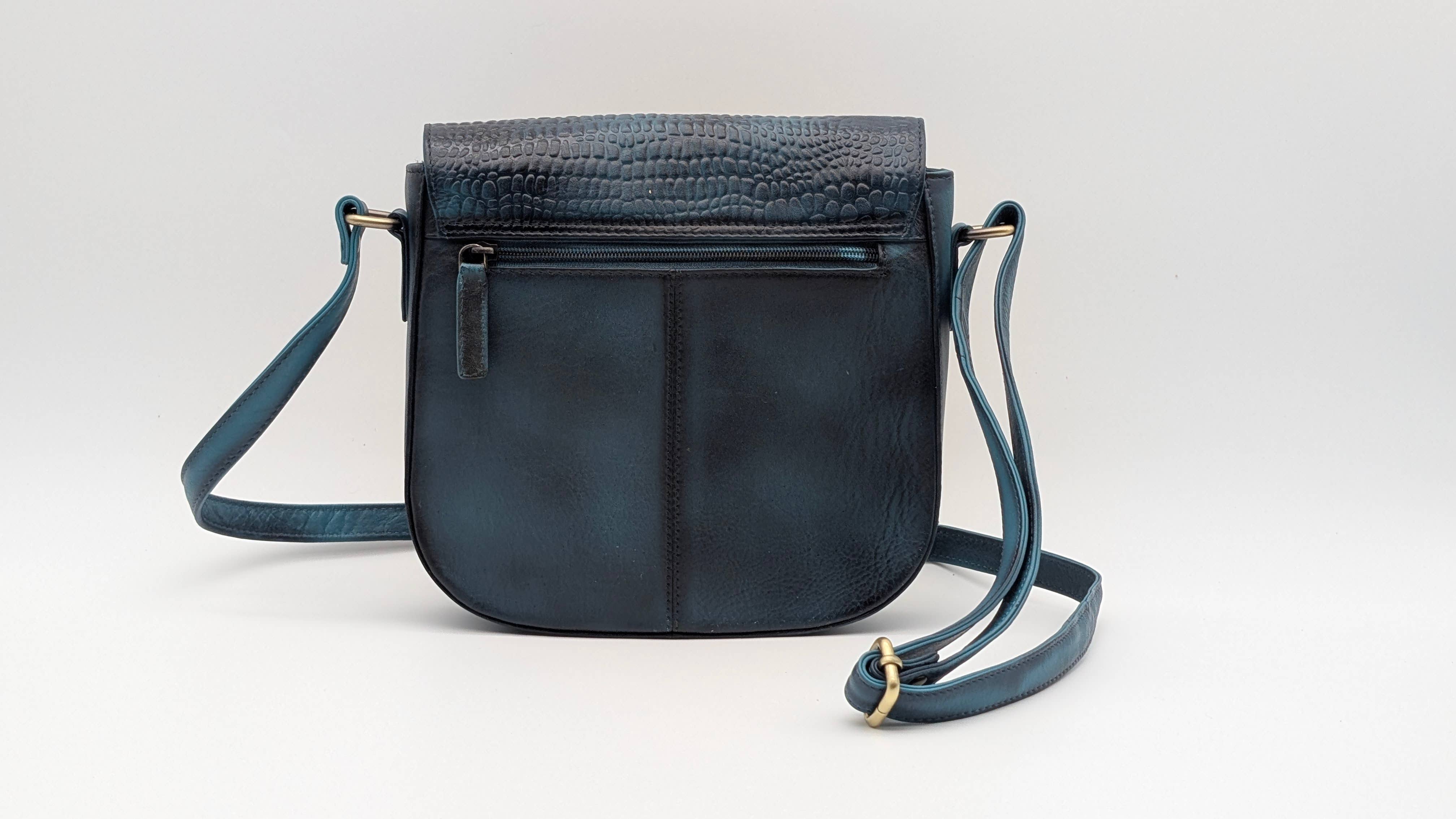 Alta Quero - Wholesale Crossbody Bag - Women's - Textured Leather Essentials Set– Wallets Crossbody BlueBlack10
